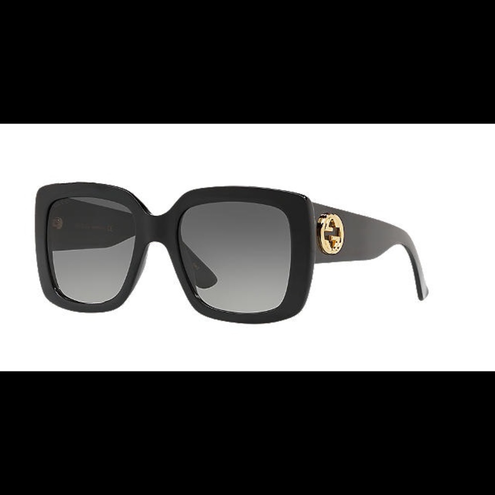 Gucci Square Sunglasses BROWN RARE